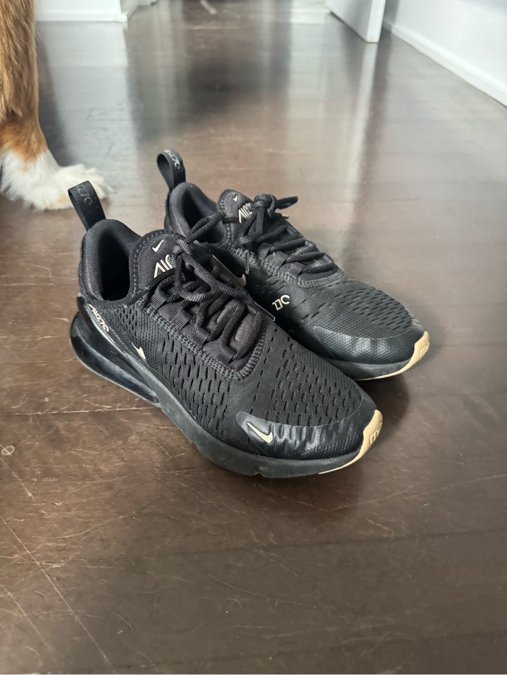 Nike 270 Black and Tan (Custom)